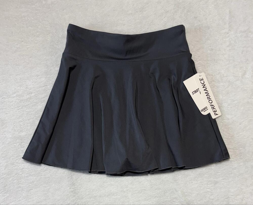 Starting Point Skort Womens Small Grey Performance Built In Shorts Sport